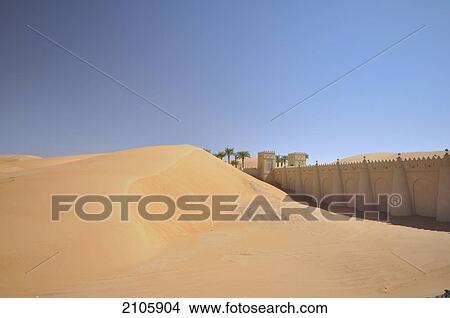 Picture - United Arab Emirates, Qasr al Sarab; Abu Dhabi. Fotosearch