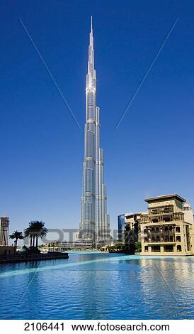 United Arab Emirates, View of Burj Khalifa hotel; Dubai View Large Photo Image Stock Image - United Arab Emirates, View of Burj Khalifa hotel; Dubai. Fotosearch