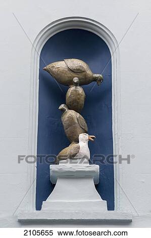 United Kingdom, England, Cornwall, Humorous bird sculpture; Falmouth View Large Photo Image Stock Photography - United Kingdom, England, Cornwall, Humorous bird sculpture; Falmouth. Fotosearch