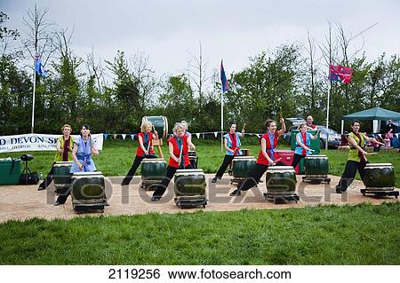 United Kingdom, England, Devon, Performance of percussion; Uffculme View Large Photo Image Stock Photograph - United Kingdom, England, Devon, Performance of percussion; Uffculme. Fotosearch