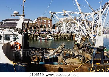 United Kingdom, England, Dorset, Old Harbour waterfront; Weymouth View Large Photo Image Stock Photo - United Kingdom, England, Dorset, Old Harbour waterfront; Weymouth. Fotosearch