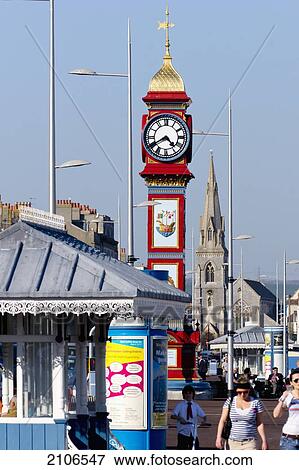United Kingdom, England, Dorset, Victorian Jubilee clocktower; Weymouth View Large Photo Image Stock Photo - United Kingdom, England, Dorset, Victorian Jubilee clocktower; Weymouth. Fotosearch