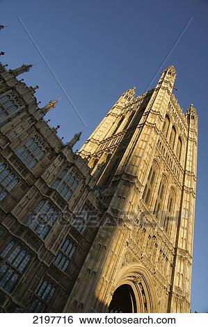 Stock Photograph - United Kingdom, England, Houses Of Parliament In Westminster; London. Fotosearch
