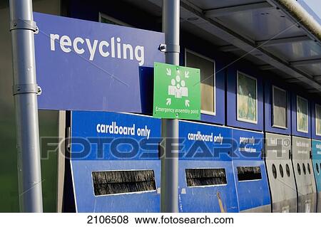 United Kingdom, England, Recycling depot; Somerset View Large Photo Image Stock Photo - United Kingdom, England, Recycling depot; Somerset. Fotosearch