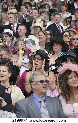 United Kingdom, England, Spectators; Berkshire, Royal Ascot Horse Racing View Large Photo Image Picture - United Kingdom, England, Spectators; Berkshire, Royal Ascot Horse Racing. Fotosearch