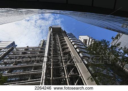 Stock Photograph - United Kingdom, England, Willis and Lloyd Buildings; London. Fotosearch