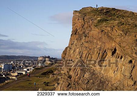 United Kingdom, Scotland, Cliff with cityscape; Edinburgh View Large Photo Image Stock Photo - United Kingdom, Scotland, Cliff with cityscape; Edinburgh. Fotosearch