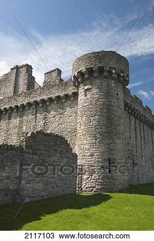 United Kingdom, Scotland, Exterior of Craigmillar Castle near Edinburgh. View Large Photo Image Stock Image - United Kingdom, Scotland, Exterior of Craigmillar Castle near Edinburgh.. Fotosearch