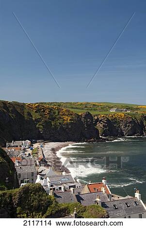 Picture - United Kingdom, Scotland, Pennan. Fotosearch