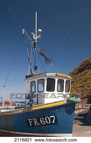 United Kingdom, Scotland, Pennan, Fishing Boat View Large Photo Image Stock Image - United Kingdom, Scotland, Pennan, Fishing Boat. Fotosearch