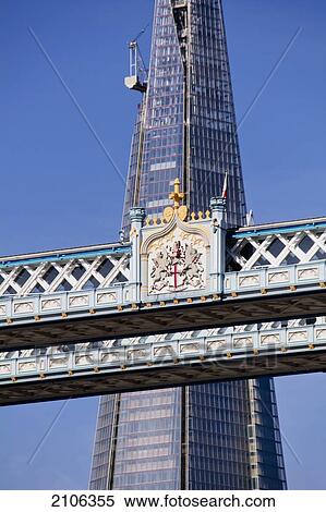 United Kingdom, Shard building in background; London, View of Tower Bridge View Large Photo Image Stock Photography - United Kingdom, Shard building in background; London, View of Tower Bridge. Fotosearch