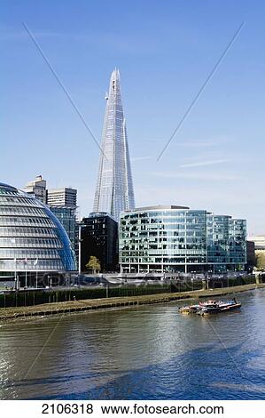 United Kingdom, The Shard building and City Hall; London View Large Photo Image Stock Photo - United Kingdom, The Shard building and City Hall; London. Fotosearch