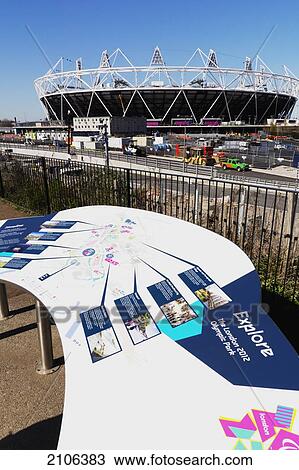 United Kingdom, View of Olympic Park stadium; London View Large Photo Image Stock Image - United Kingdom, View of Olympic Park stadium; London. Fotosearch