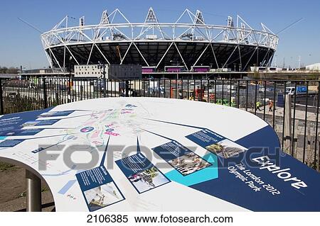 United Kingdom, View of Olympic Park stadium; London View Large Photo Image Stock Photography - United Kingdom, View of Olympic Park stadium; London. Fotosearch