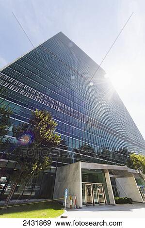 Stock Photo - United Nations Building, New York City, New York, United States. Fotosearch