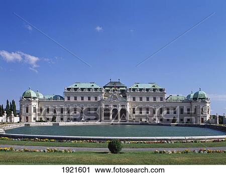 Upper Belvedere Palace And Garden View Large Photo Image Stock Image - Upper Belvedere Palace And Garden. Fotosearch