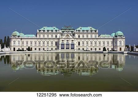 Stock Photography - Upper Belvedere; Vienna, Austria. Fotosearch