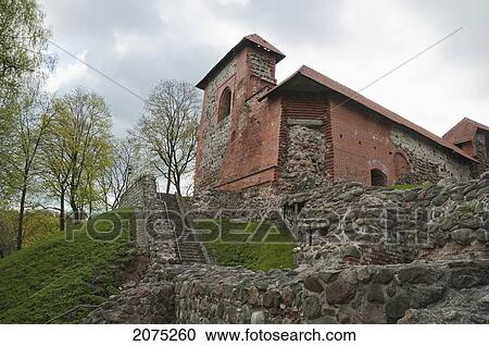 Stock Image - Upper Castle, Vilnius, Lithuania. Fotosearch