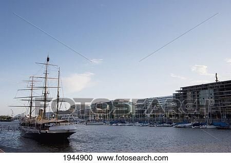 Stock Image - Uruguay Corvette in Puerto Madero, Buenos Aires, Capital Federal, Argentina. Fotosearch