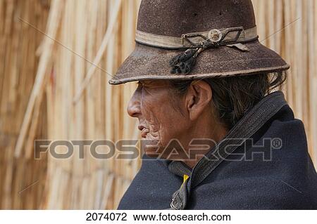 Urus Iruitos Woman On Chisawa, A Reed Island Made By The Urus Iruitos People In Titicaca Lake, Bolivia View Large Photo Image Stock Image - Urus Iruitos Woman On Chisawa, A Reed Island Made By The Urus Iruitos People In Titicaca Lake, Bolivia. Fotosearch