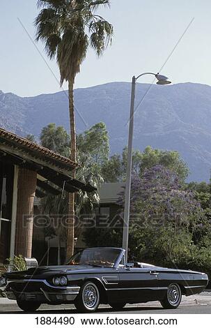 USA, California, Vintage car; Palm Springs View Large Photo Image Stock Image - USA, California, Vintage car; Palm Springs. Fotosearch