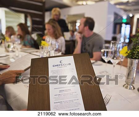 Stock Image - USA, Colorado, Chef's Club by Food and Wine at The St Regis Aspen; Aspen. Fotosearch