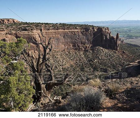 USA, Colorado, Magnificent views of sheer rock canyons and red sandstone monoliths; Colorado National Monument View Large Photo Image Stock Photograph - USA, Colorado, Magnificent views of sheer rock canyons and red sandstone monoliths; Colorado National Monument. Fotosearch