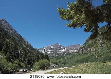 USA, Colorado, Maroon Bells; Aspen View Large Photo Image Stock Image - USA, Colorado, Maroon Bells; Aspen. Fotosearch