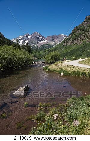 USA, Colorado, Maroon Bells; Aspen View Large Photo Image Stock Photo - USA, Colorado, Maroon Bells; Aspen. Fotosearch