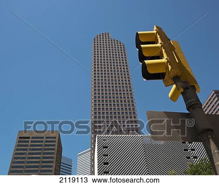 Stock Image - USA, Colorado, Wells Fargo Centre; Denver. Fotosearch