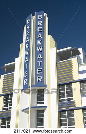 USA, Florida, Miami, South Beach, Art Deco District, classic building. View Large Photo Image Stock Image - USA, Florida, Miami, South Beach, Art Deco District, classic building.. Fotosearch