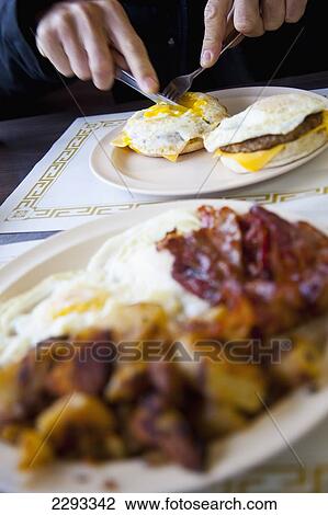 Usa, Florida, Traditional Breakfast With Fried Eggs And Bacon; Micanopy View Large Photo Image Stock Image - Usa, Florida, Traditional Breakfast With Fried Eggs And Bacon; Micanopy. Fotosearch