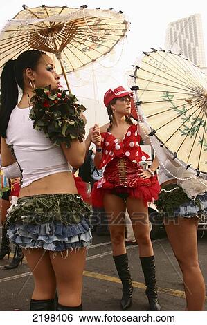 Stock Photograph - USA, Florida, Ultra Music Festival; Miami. Fotosearch