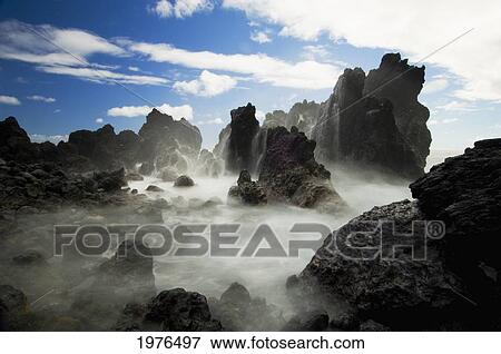 USA, Hawaii, Big Island, Lapahoe'hoe Point; Hamakua Coast View Large Photo Image Stock Photo - USA, Hawaii, Big Island, Lapahoe'hoe Point; Hamakua Coast. Fotosearch