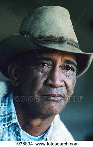 USA, Hawaii, Big Island, Portrait Of Cowboy; North Kohala, Kahua Ranch View Large Photo Image Picture - USA, Hawaii, Big Island, Portrait Of Cowboy; North Kohala, Kahua Ranch. Fotosearch