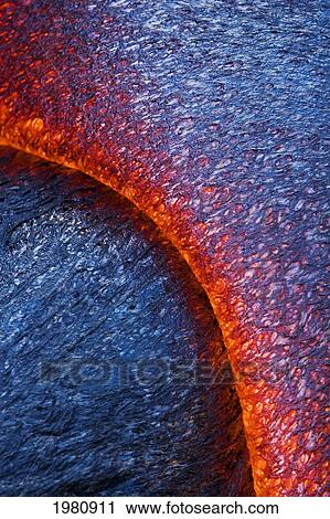 USA, Hawaii, Close up of molten Pahoehoe lava from Kilauea Volcano in Hawaii Volcanoes National Park; Big Island View Large Photo Image Stock Image - USA, Hawaii, Close up of molten Pahoehoe lava from Kilauea Volcano in Hawaii Volcanoes National Park; Big Island. Fotosearch