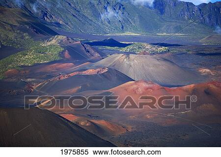 USA, Hawaii, Haleakala Crater; Maui, Haleakala National Park View Large Photo Image Stock Photography - USA, Hawaii, Haleakala Crater; Maui, Haleakala National Park. Fotosearch
