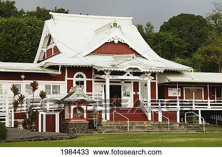 USA, Hawaii Islands, Big Island, Kona, Kona Daifukuji Soto Mission; Honalo View Large Photo Image Stock Image - USA, Hawaii Islands, Big Island, Kona, Kona Daifukuji Soto Mission; Honalo. Fotosearch