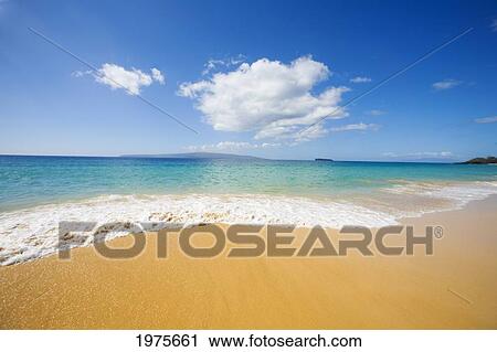 USA, Hawaii Islands, Maui, Big Beach; Makena View Large Photo Image Stock Image - USA, Hawaii Islands, Maui, Big Beach; Makena. Fotosearch