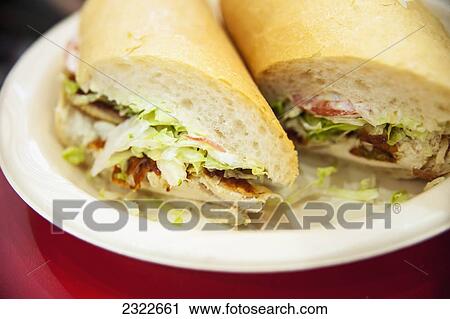 USA, Louisiana, French Quarter; New Orleans, Close-up view of sandwiches on plate View Large Photo Image Stock Image - USA, Louisiana, French Quarter; New Orleans, Close-up view of sandwiches on plate. Fotosearch
