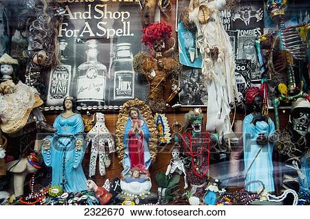 USA, Louisiana, French Quarter; New Orleans, Dolls and figurines in VooDoo Shop View Large Photo Image Stock Image - USA, Louisiana, French Quarter; New Orleans, Dolls and figurines in VooDoo Shop. Fotosearch