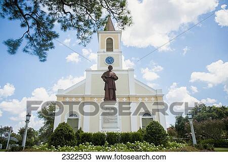 USA, Louisiana, St Martin of Tours Catholic Church; St Martinville View Large Photo Image Stock Image - USA, Louisiana, St Martin of Tours Catholic Church; St Martinville. Fotosearch