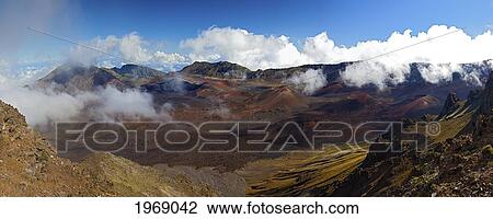 USA, Maui; Hawaii Islands, Haleakala National Park, Haleakala Crater View Large Photo Image Stock Image - USA, Maui; Hawaii Islands, Haleakala National Park, Haleakala Crater. Fotosearch