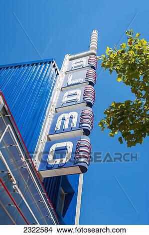 Picture - USA, Mississippi, Alamo Theater in Farish Street Historical District; Jackson. Fotosearch