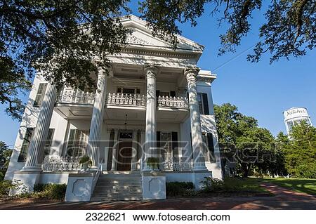Stock Image - USA, Mississippi, Stanton Hall; Natchez. Fotosearch