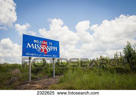 USA, Mississippi State Line; Mississippi View Large Photo Image Stock Photography - USA, Mississippi State Line; Mississippi. Fotosearch
