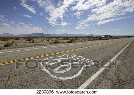Stock Photograph - Usa, Route 66; California. Fotosearch