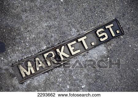 Usa, South Carolina, Sign At Market Street; Charleston View Large Photo Image Stock Image - Usa, South Carolina, Sign At Market Street; Charleston. Fotosearch