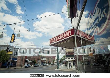 USA, Tennessee, Arcade Restaurant exterior; Memphis View Large Photo Image Stock Photography - USA, Tennessee, Arcade Restaurant exterior; Memphis. Fotosearch