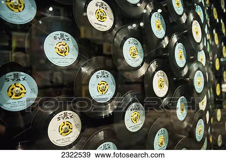 Stock Photo - USA, Tennessee, Inside Stax Museum of American Soul Music; Memphis. Fotosearch